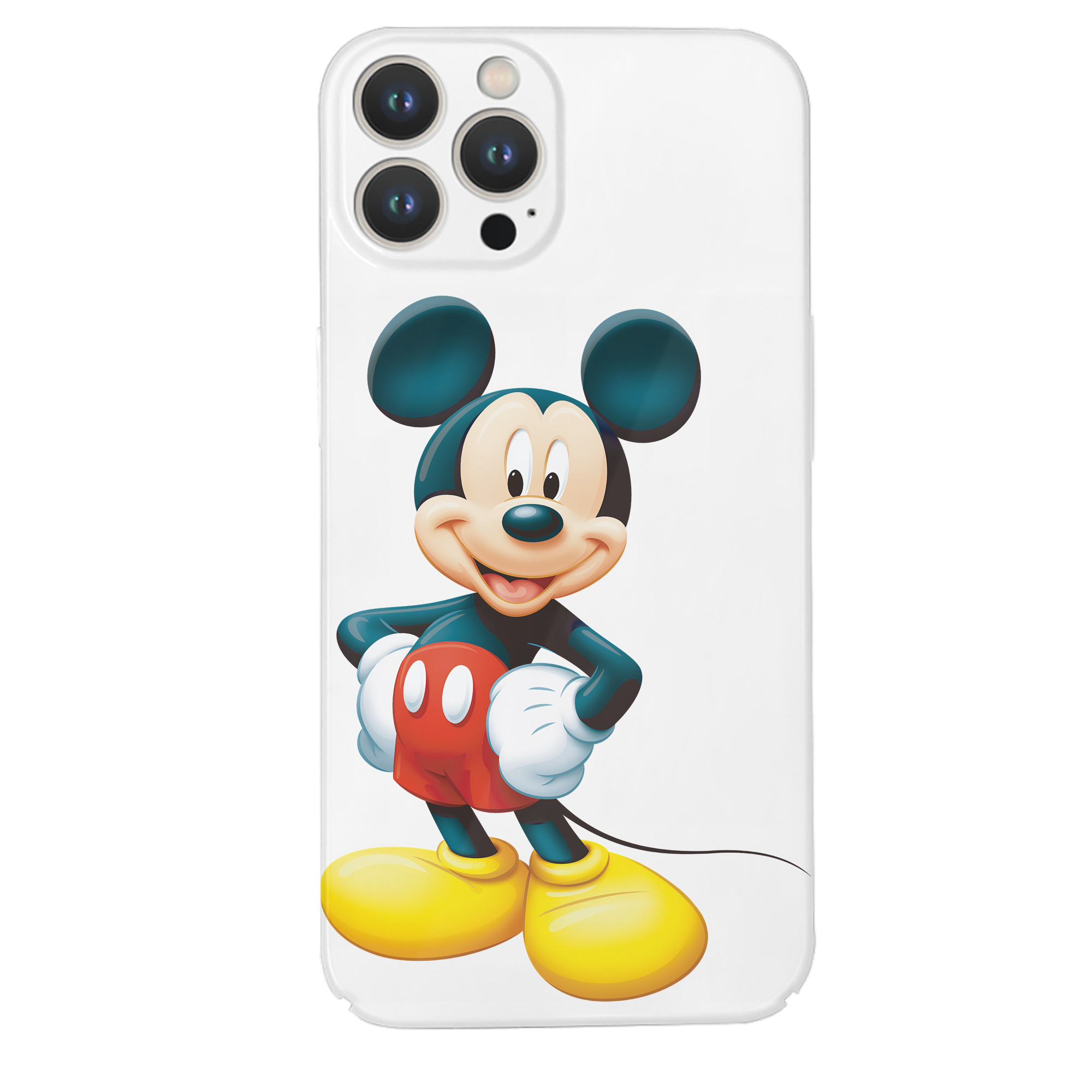 （画像用） ミッキーマウス Mickey Mouse 【iPhone 14シリーズ対応】ハードケース
